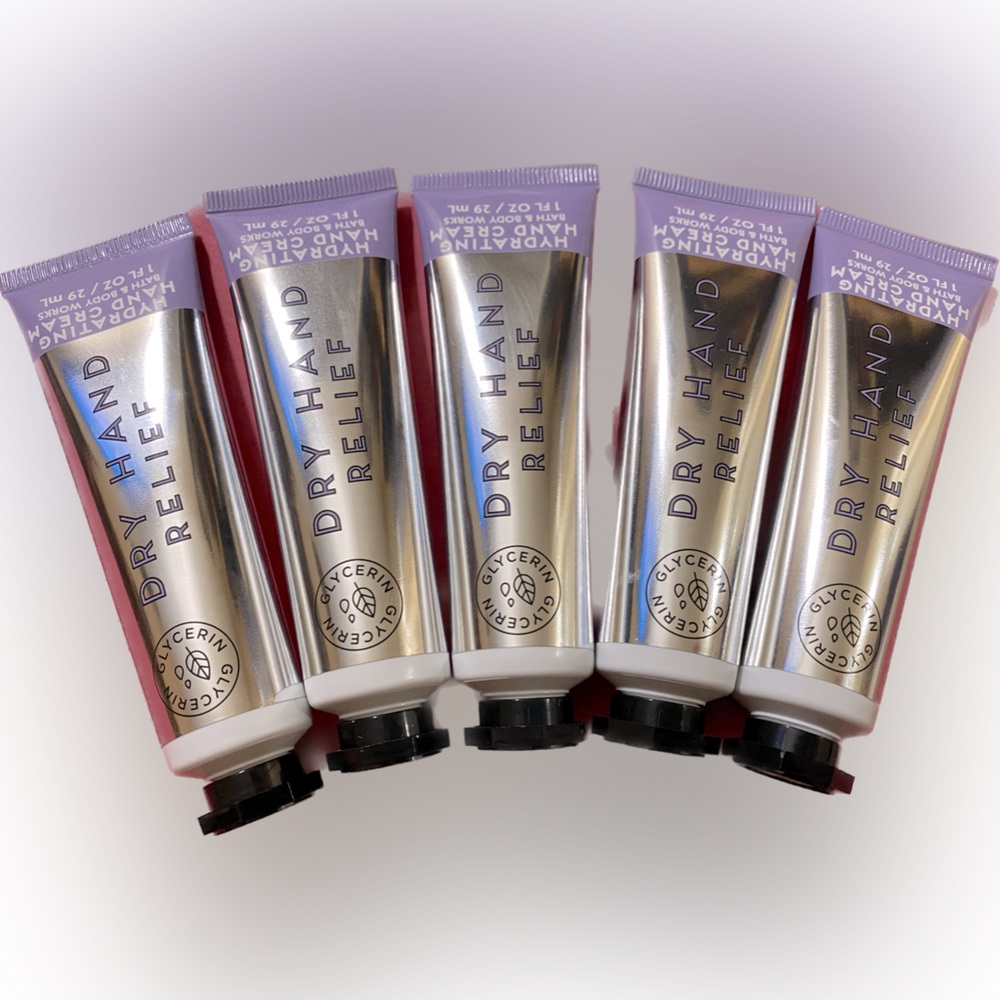 *LOT OF 5* B&BW Hand Cream -Dry Hand Relief *STOCKING STUFFERS!* - Lot 2 of 2